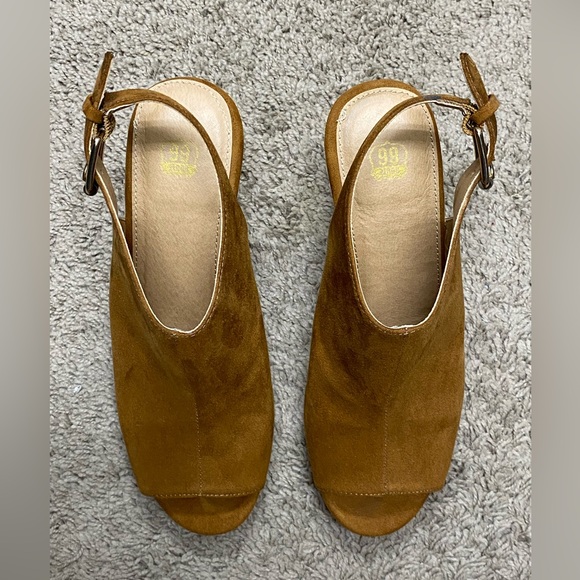 🤎Route 66 • tan wedge cork heel • 7 - Picture 5 of 9